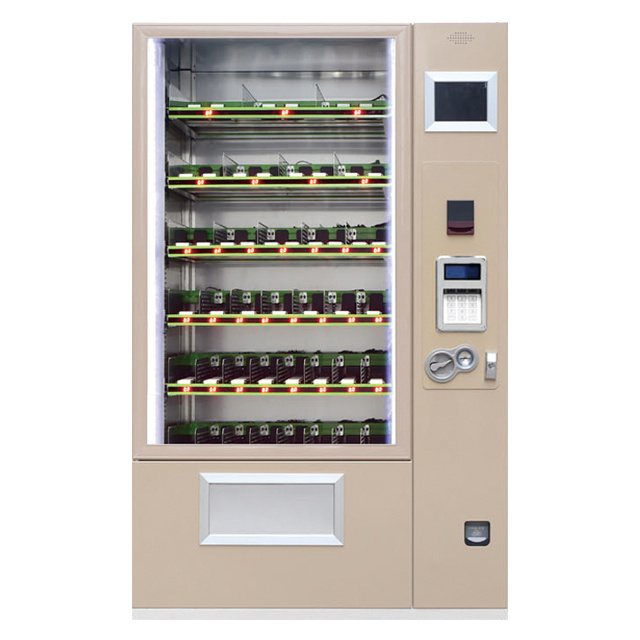 Big bottle cold alcohol vending machine with elevator function