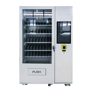 guangzhou factory sale automatic glass bottle cold drinks vending machine with wifi 4g wireless network