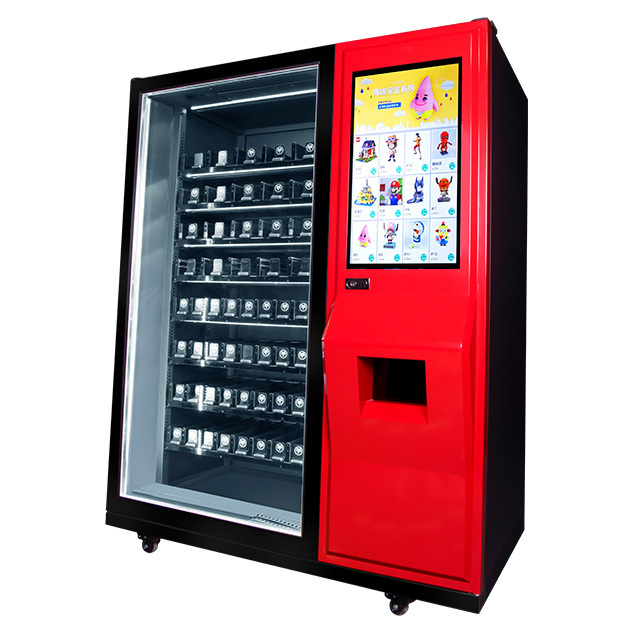 Factory Direct Sales top selling automated unmanned small lash beauty cosmetic vending machine with elevator