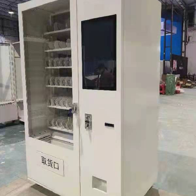 guangzhou factory sale cashless automatic champagne vending machine