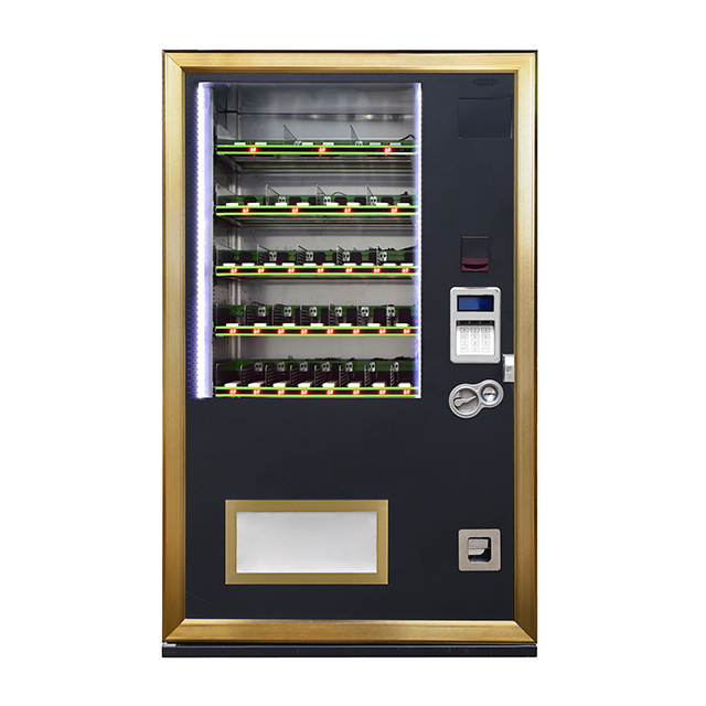 Big bottle cold alcohol vending machine with elevator function