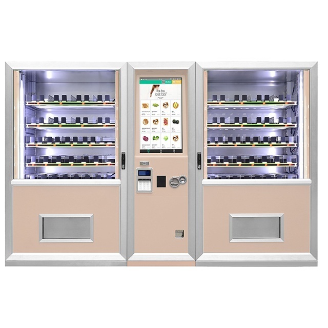 China factory wholesale custom fresh sushi foods vending machine