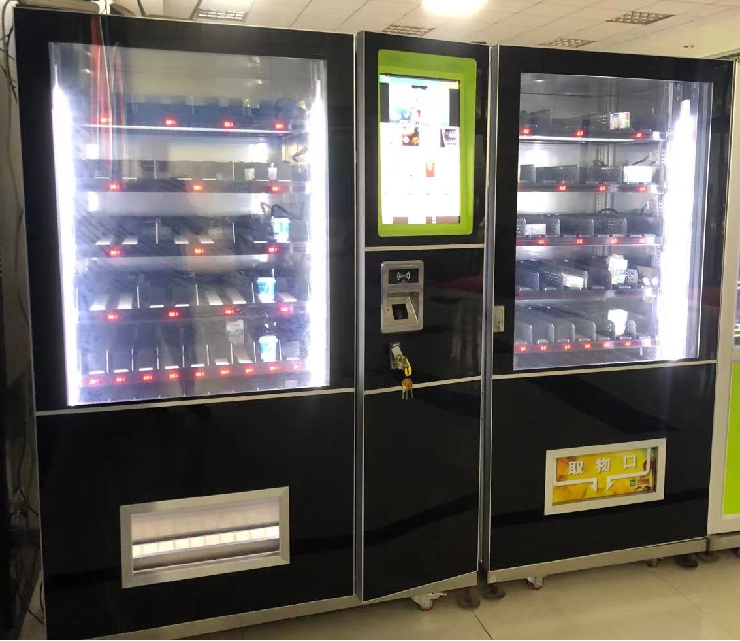 unmanned automatic tissue pad towel vending machine