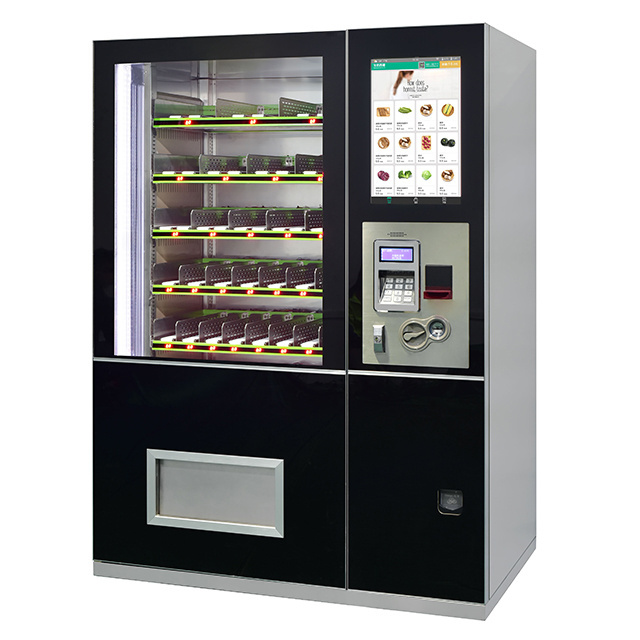 unmanned contactless bottled perfume scent vending machine with cash and cashless payment options