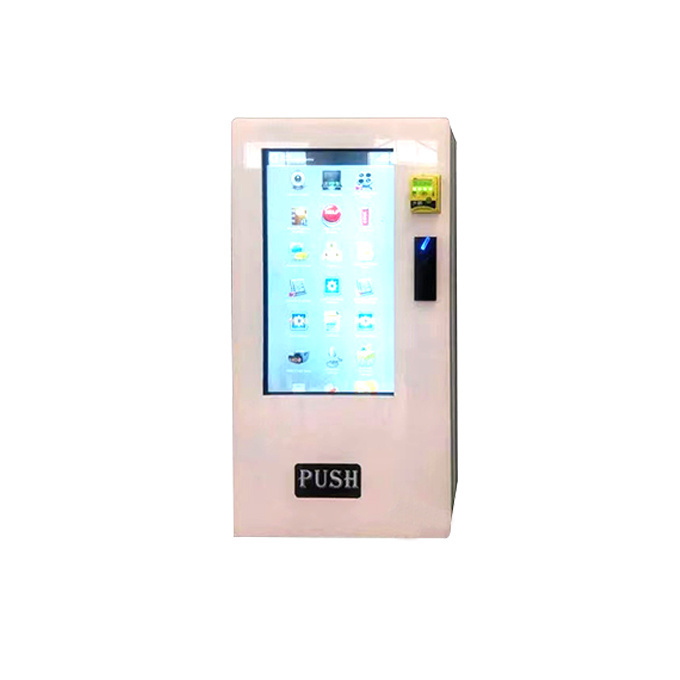 small wall mounted cashless card payment vending machine for cigerattes lashes lip gloss