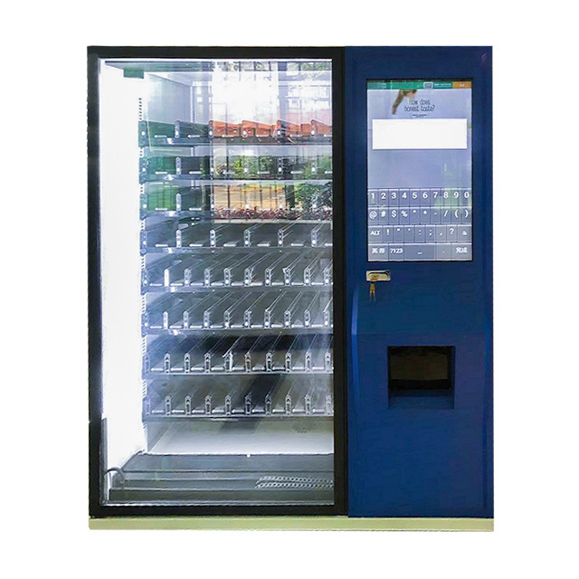 unmanned automatic hotel snacks drinks vending machine with elevator