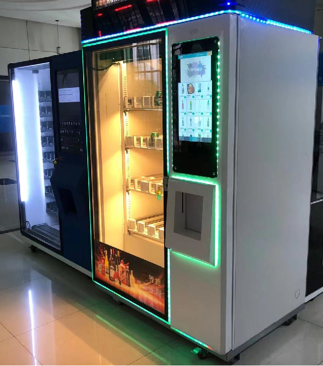 China factory wholesale custom combo high tech vending machines for sale foods drinks