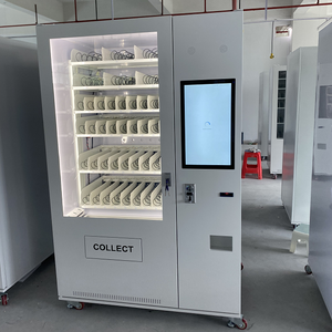 Guangzhou factory direct sales glass front outdoor snack and soda vending machine