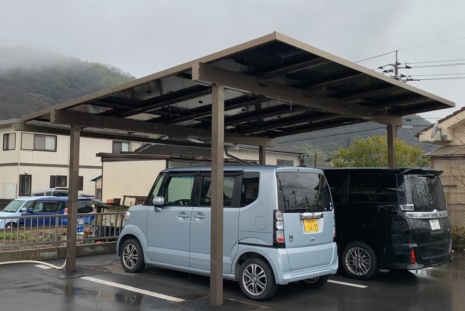 Professional design fast installation pv racking solar carport structure for carport solar mounting system