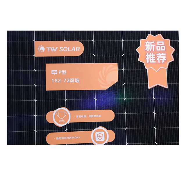 Factory Direct Sales High Efficiency Solar Panel Panel Solar Para Casa TW Solar Panels