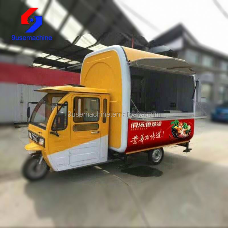 High quality and low price fast food making mobile food cart price