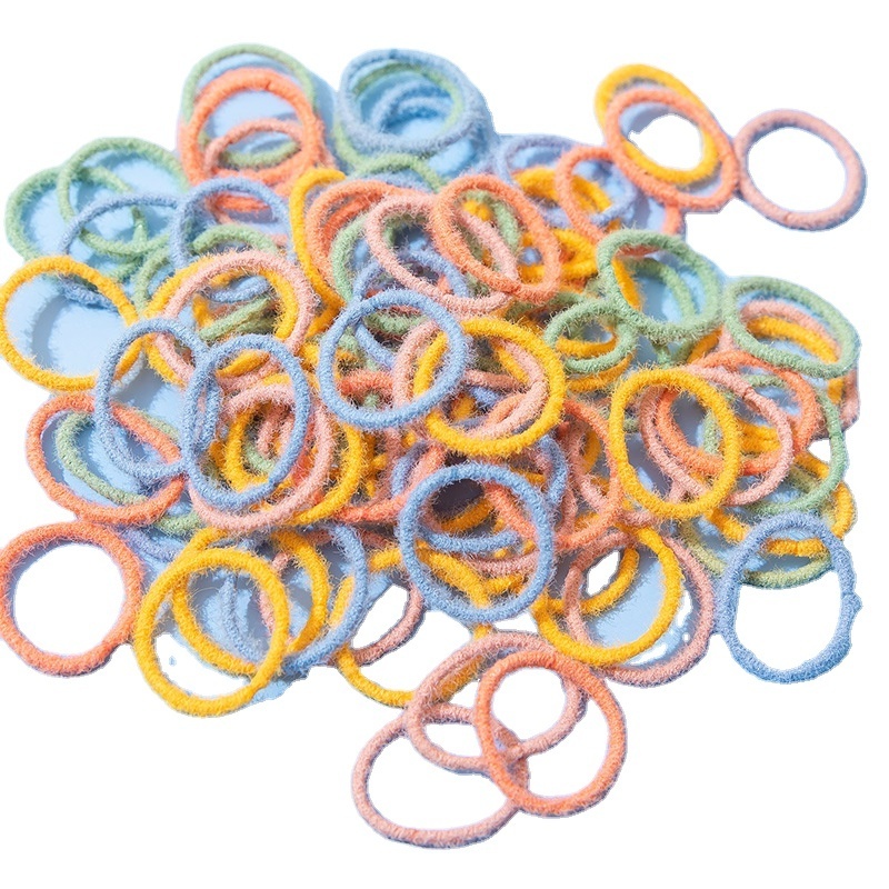 Girl Accessories Kids Plush Hair Ties For Kids Set Elastic Scrunchie Elastic Hair Ties For Kids Cat Hook Rubber Band