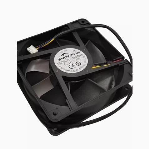 YY12038M24B new SNOWFAN 12038/24V 4-line speed regulating inverter cooling fan fan