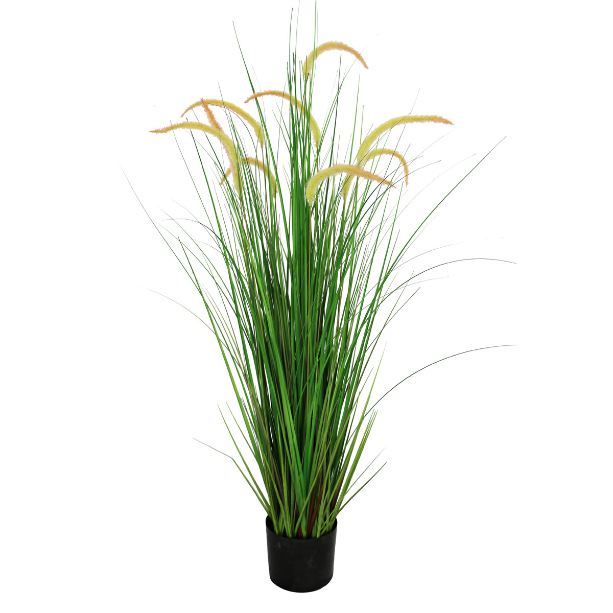 Hgh quality pvc green grass Artificial Reed Plant artificial onion grass potted plant for indoor decor