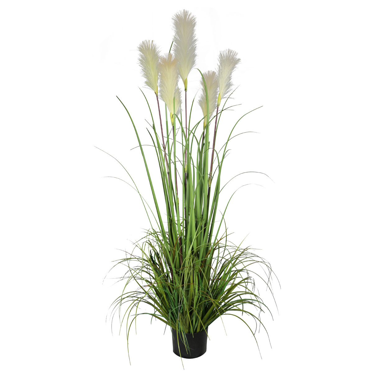 Hgh quality pvc green grass Artificial Reed Plant artificial onion grass potted plant for indoor decor