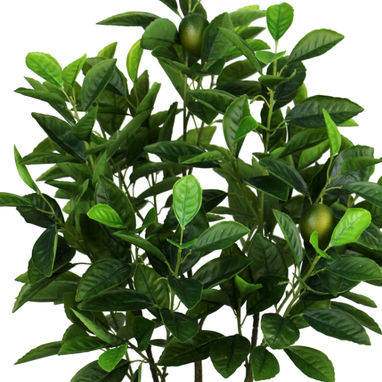 plantas-artificial wholesale plastic 85cm faux Artificial lemon fruits tree