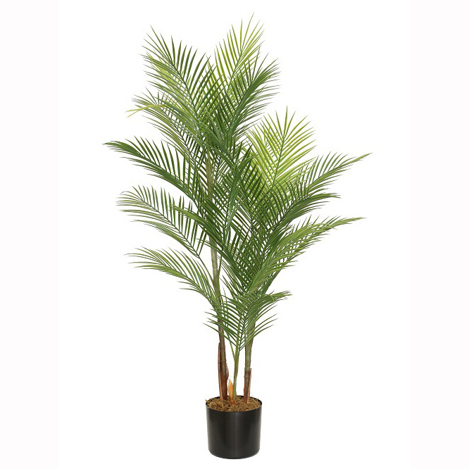 Artificial Potted Plant Plastic Palm Tree For House Living Room Decor