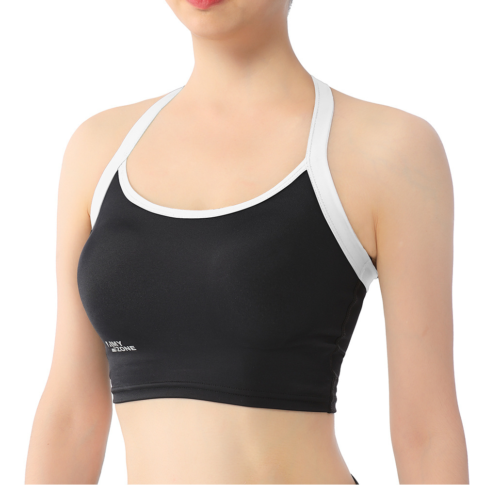 OEM/ODM sexy sports bra for women, dual-functional, breathable, anti-bacteria, quick dry