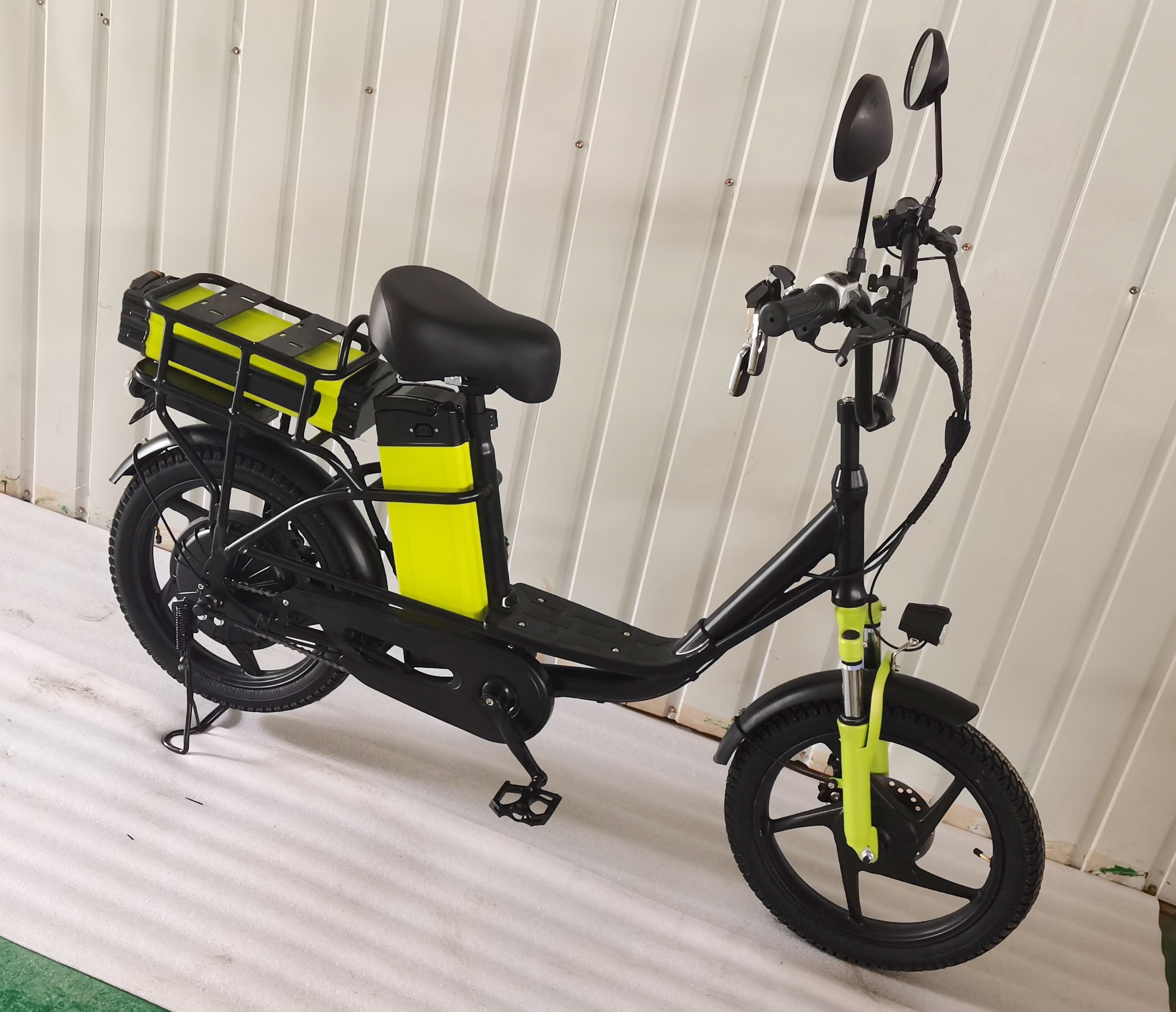 20inch 500W 60V long tail cargo bike electric ebike e-cargo family e bicycle