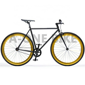 OEM Fixed Gear Bike Fixie Steel Frame Bike Bicycle Alloy Wheel Bicycle