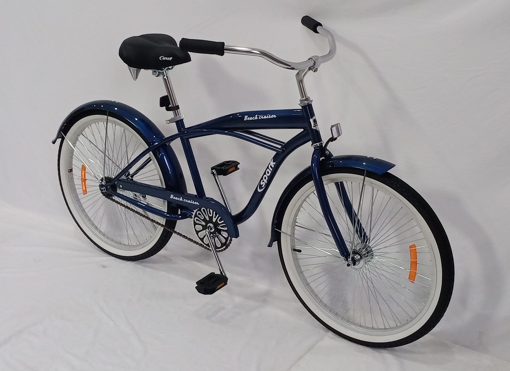 Adult black color sport goods beach cruiser lowrider bike in stock for sale