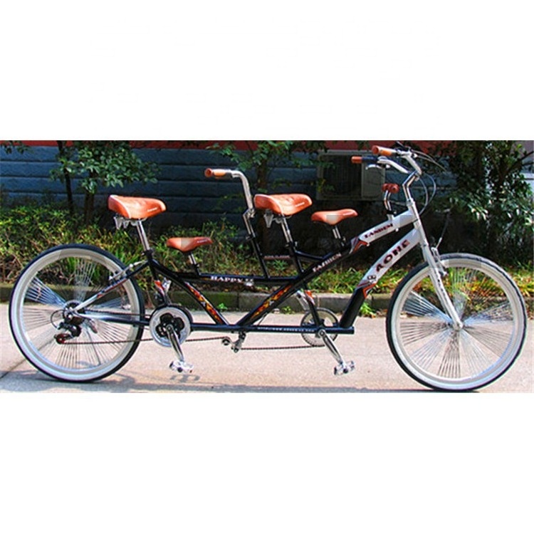 Cheap bikes 2 wheels tandem bike in the park/4 person bicycle bikes cycling