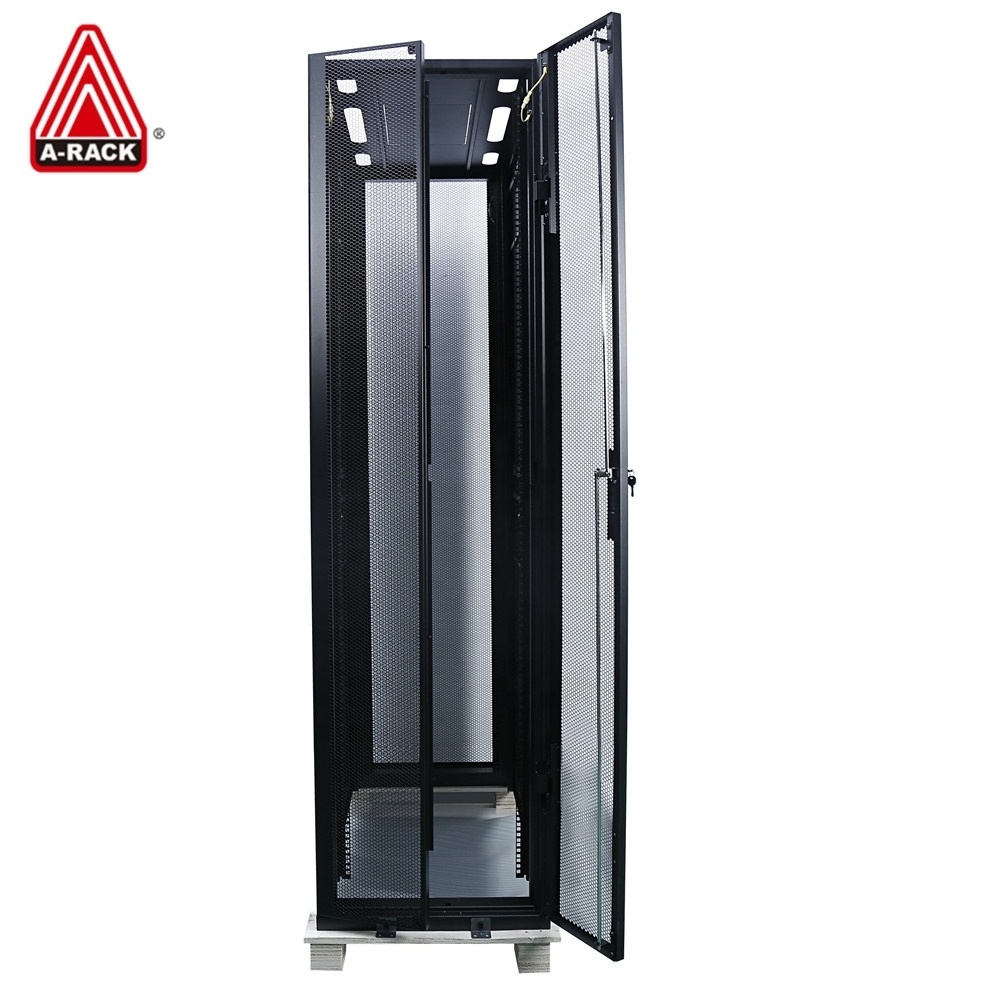 42U-52U data center rack/network cabinet/server rack with vertical cable organizer 1U/2U