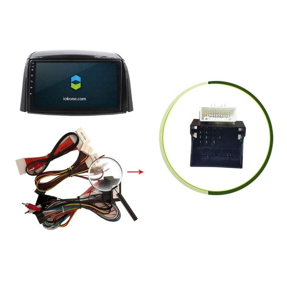 IOKONE Top Selling    2.5D    Radio Audio  Stereo Video Multimedia  Car Dvd Player Navigation for Renault Koleos