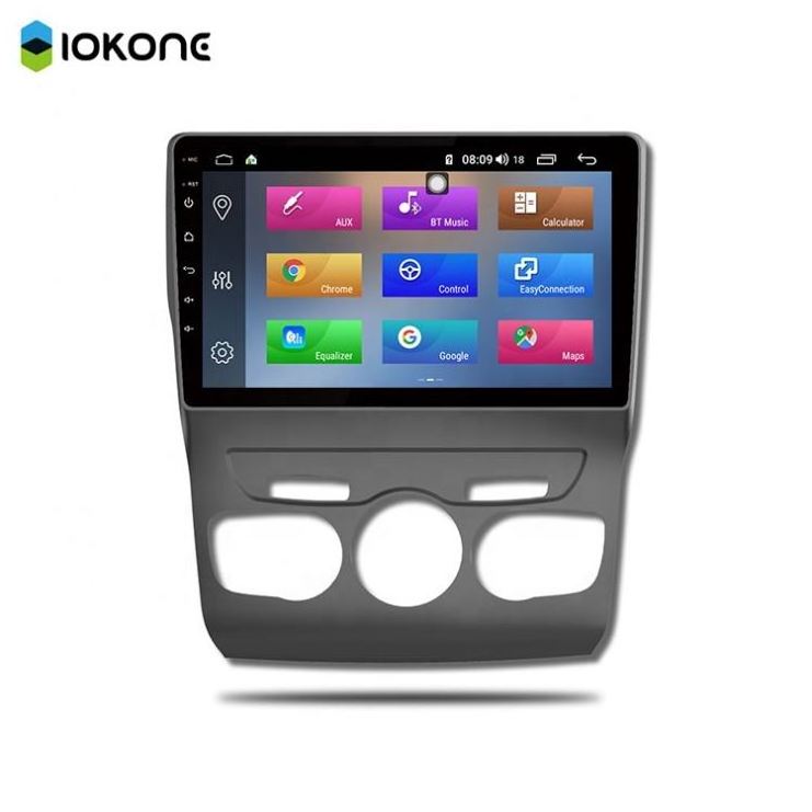 IOKONE 10.1 Inch   Car Dvd Radio Audio  Stereo Video Multimedia  Player  2.5D    Navigation for Citroen C4