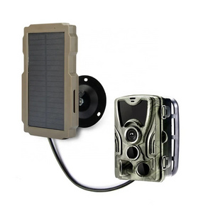 6V/12V Built in 3000mAh battery US/EU Plug Outdoor Solar Panel Charger for Suntek Hunting Trail Camera