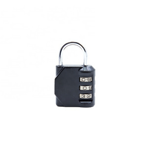 3 Digit Door Combination keyless luggage Lock Anti Rust Padlock Set Security Padlock for Gym, Sports, School