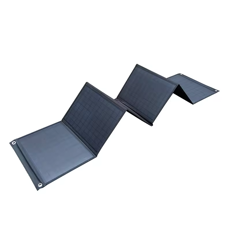 60W mono Waterproof foldable Solar Panel usb for portable Power Station Mobile Charger flexible solar panel for Outdoor Camping