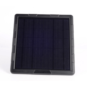 5W mini solar panel with 12v battery charger 12v 9v output 6000 mAh  for outdoor Wildlife Scouting Cellular Game Trail Cameras