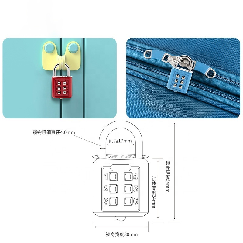 Master Lock password Locker Lock combination Lock for luggage briefcase handbags Gym and School Lockers