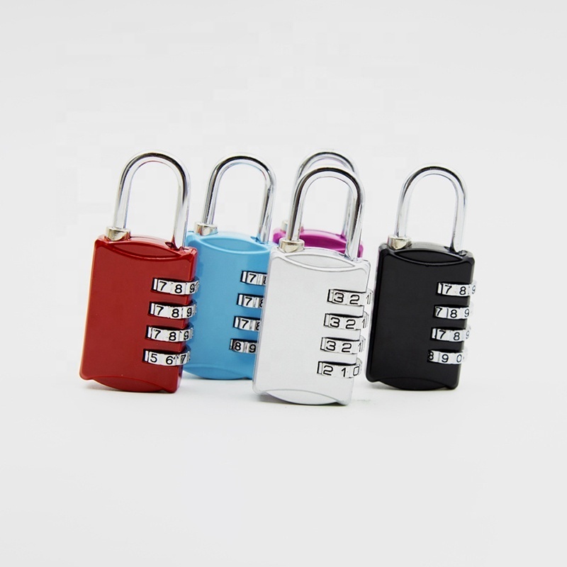 4 Digit Combination Locks for lockers Anti Rust Padlock Set combination school bag lock Security Padlock for Gym Sports