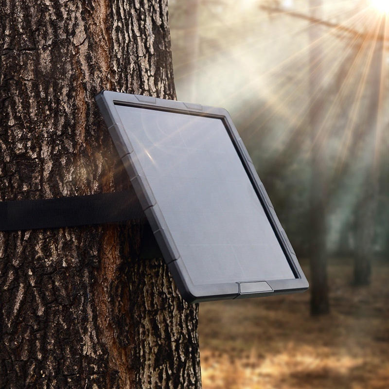 5w IP68 small mini Solar Panel Charger 5v with battery 6000mah for security camera outdoor 6v 12v output for Hunting trail cam