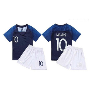 Personalized Kids Boy Girl Toddlers Youth Football Shirts Football Soccer Jersey Suits Cheap