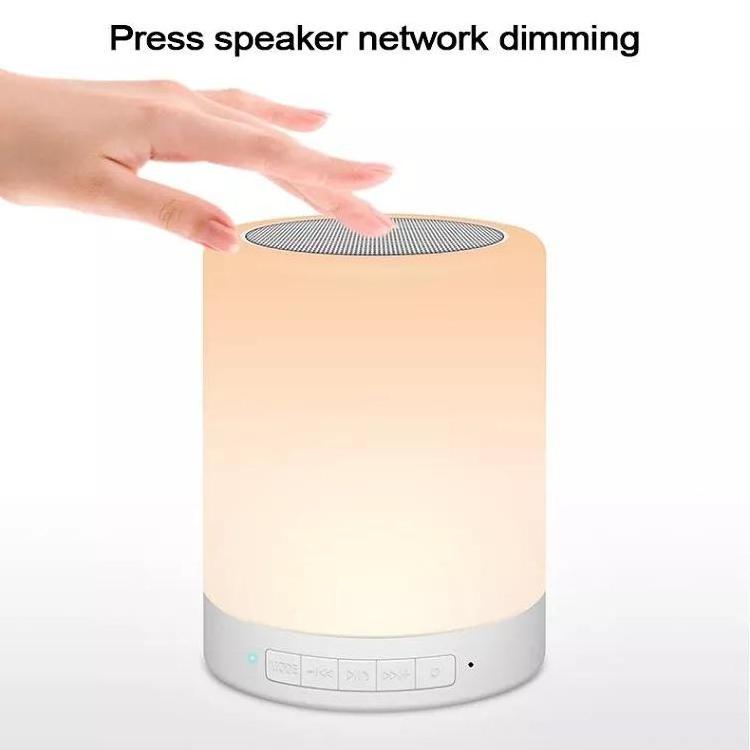 Wholesale Touch lamp portable speaker mini wireless speakers with Led Color Light Bluetooth Speaker