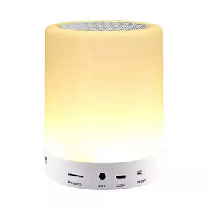 Wholesale Touch lamp portable speaker mini wireless speakers with Led Color Light Bluetooth Speaker