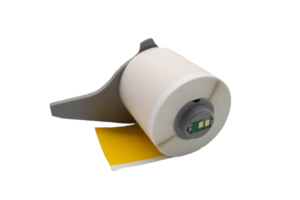 Compatible Brady high adhesion vinyl film M71C-2000-595 label cartridge work with BMP71