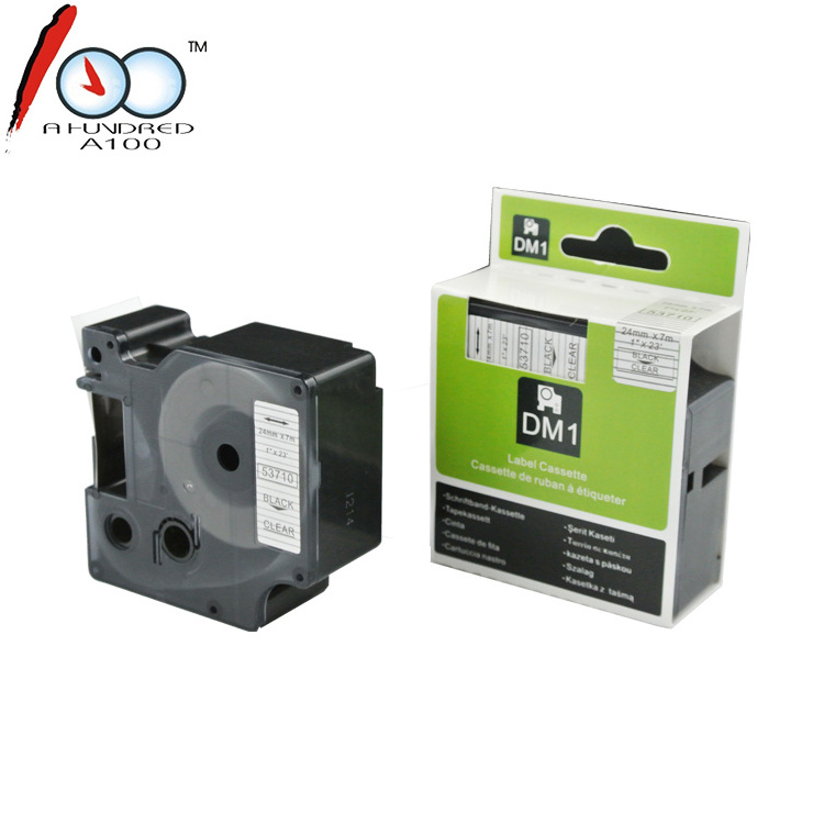 Compatible Dymo D1 53710 53711 53712 53720 label tape cartridge  24mm*7m