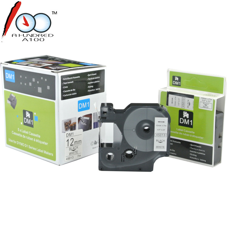 Compatible Dymo 45013 45014 45015 12mm * 7m label tape cartridge