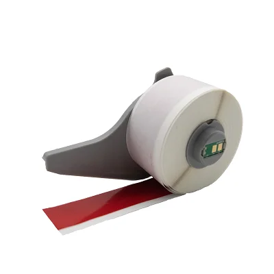 Compatible Brady high adhesion vinyl film M71C-2000-595 label cartridge work with BMP71