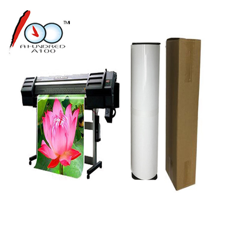 610mm * 30m 135gsm Self adhesive glossy photo paper rolls