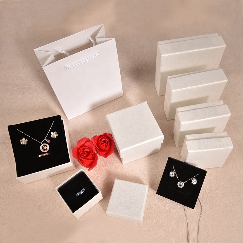 Unique Paper Jewelry Packaging Paper Boxes Customized Logo Box For Gift