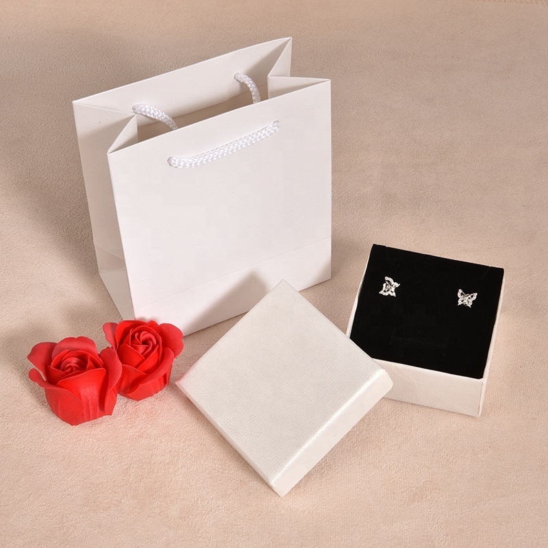 Unique Paper Jewelry Packaging Paper Boxes Customized Logo Box For Gift