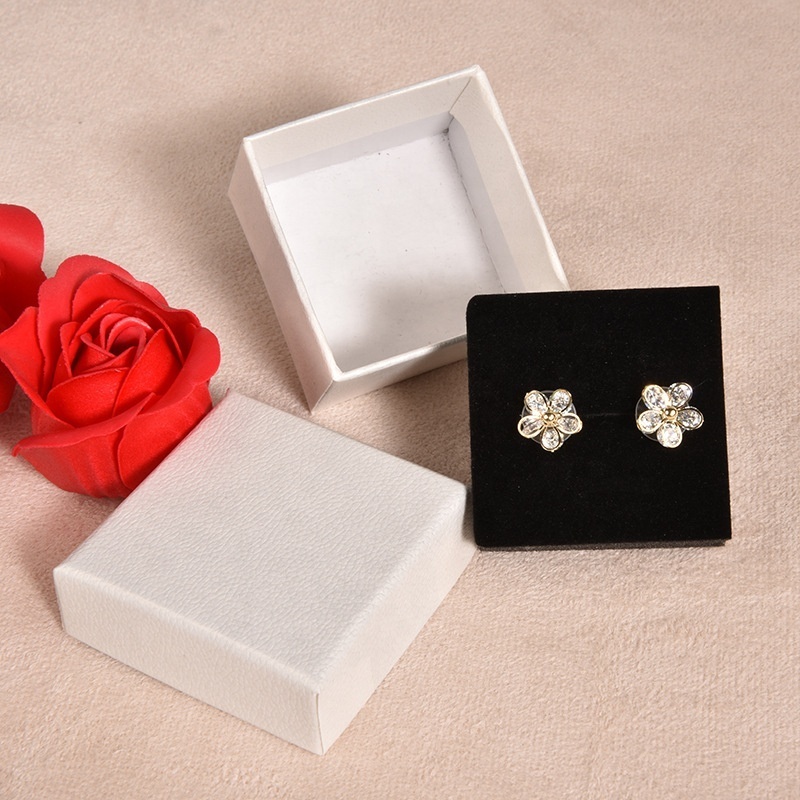 Unique Paper Jewelry Packaging Paper Boxes Customized Logo Box For Gift