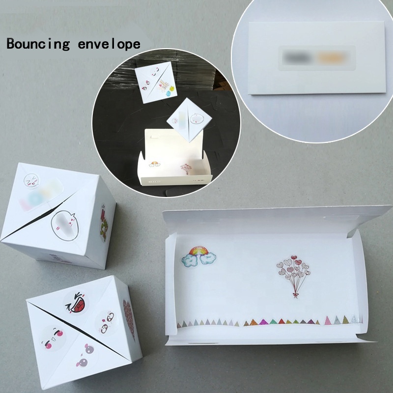 Hot selling DIY Birthday Christmas Valentine Gifts novel Creative surprise bounce envelope gift box