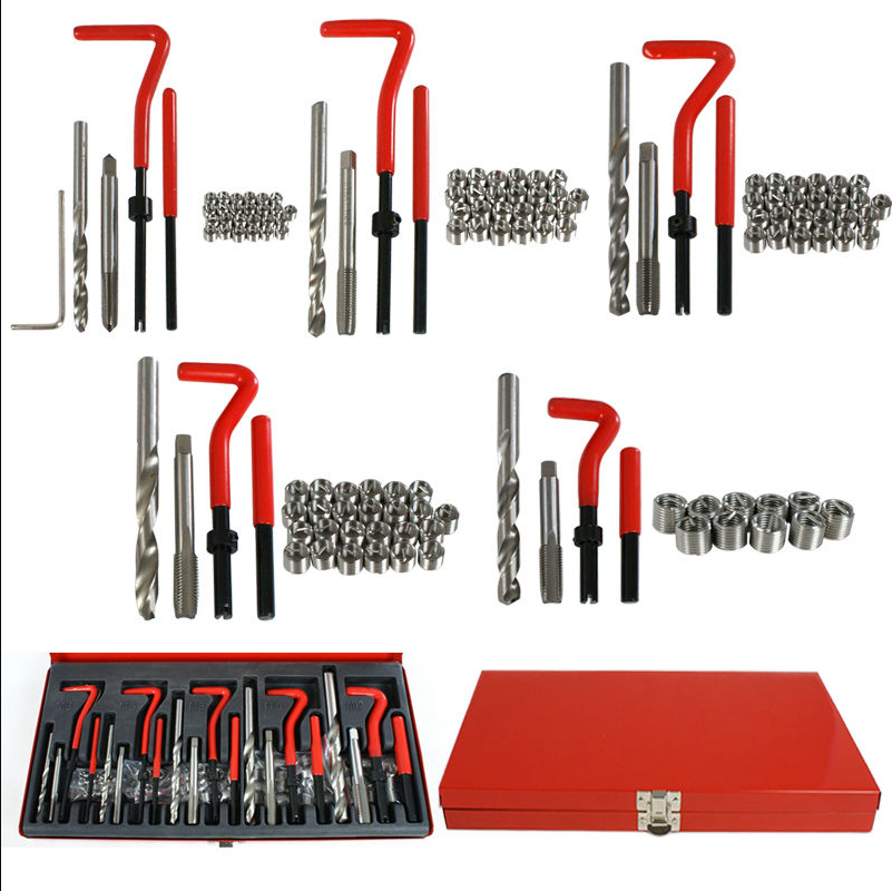 Thread repair set 131pc Professional Thread Repair Kit M5-M12 Thread Repair Kit