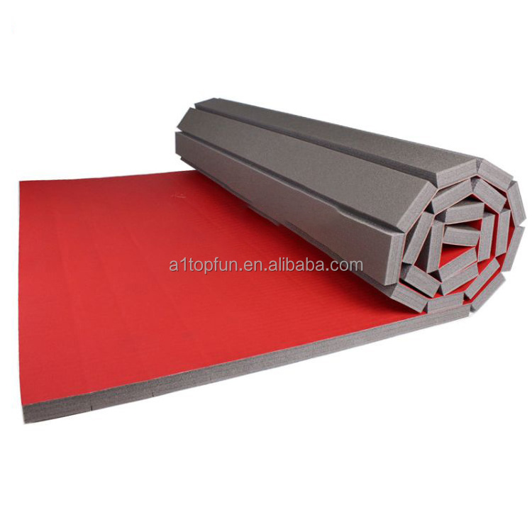 Wholesale Custom Roll Out Bjj Pvc Tatami Surface Mat Used Wrestling Jiu Jitsu Mma Mats